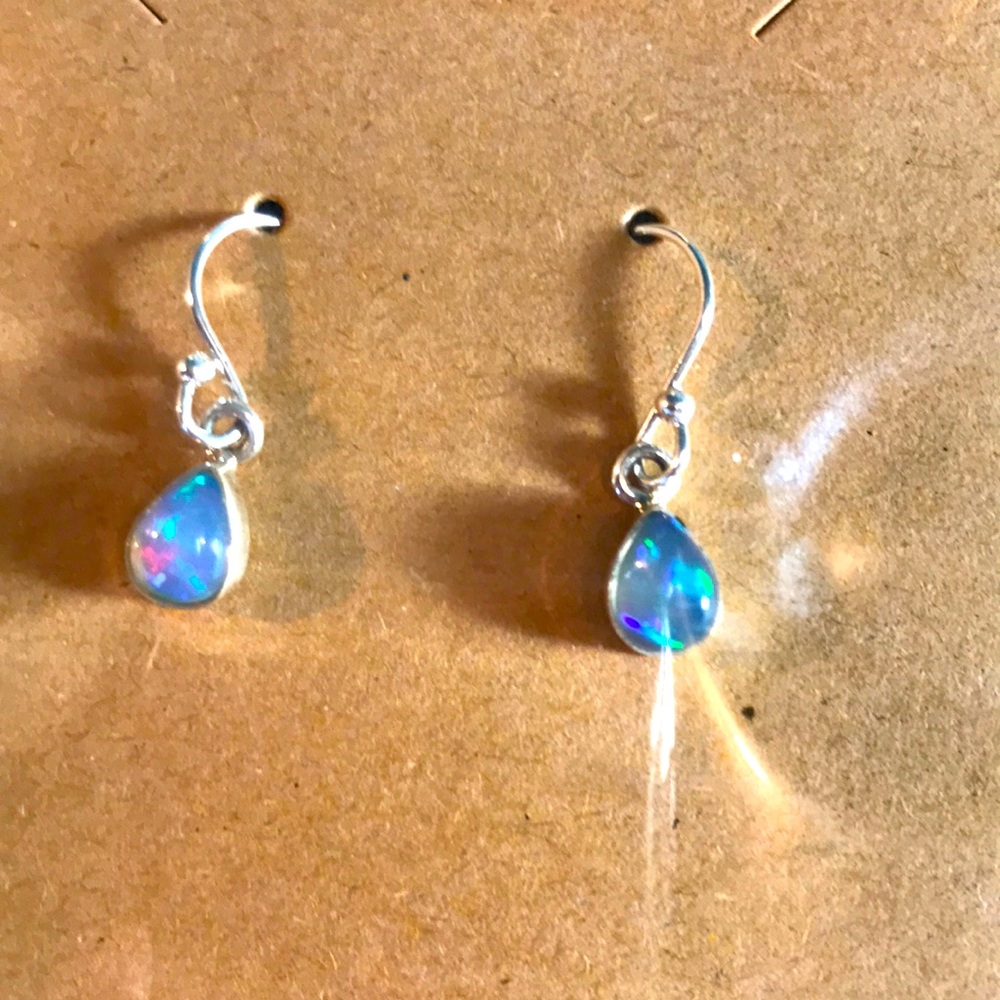 Ethiopian Opal earrings